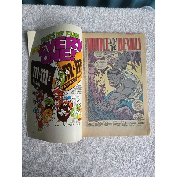 The Incredible Hulk #332 Marvel Comic Book 1986 - Picture 3 of 6